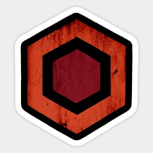 the Overlook hotel pattern Sticker